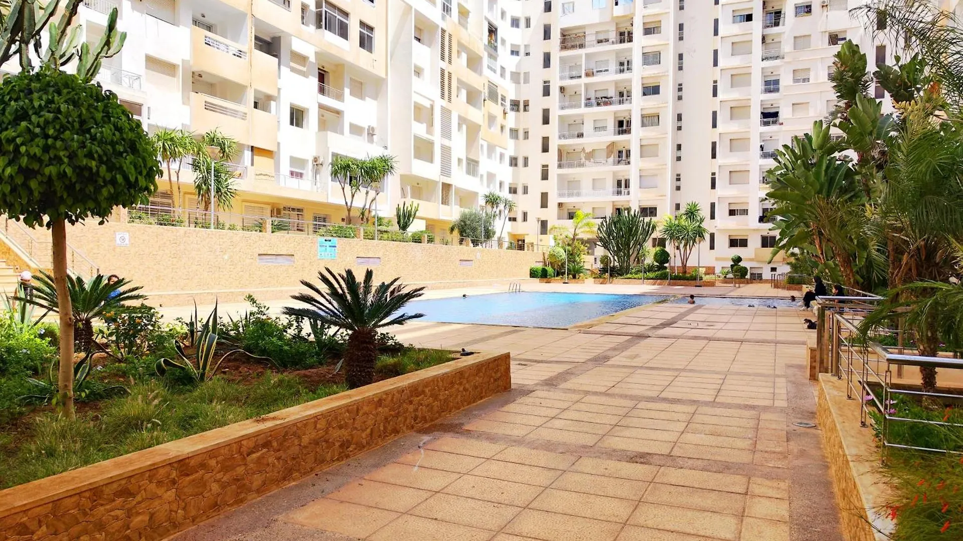 New Luxury Apartment With Style, Balcony And Pool Agadir