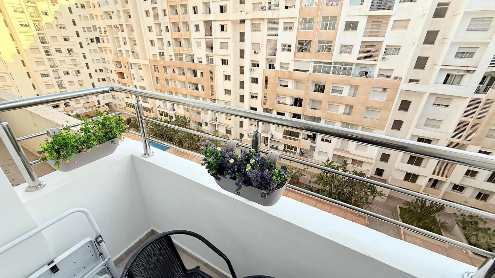 New Luxury Apartment With Style, Balcony And Pool Agadir
