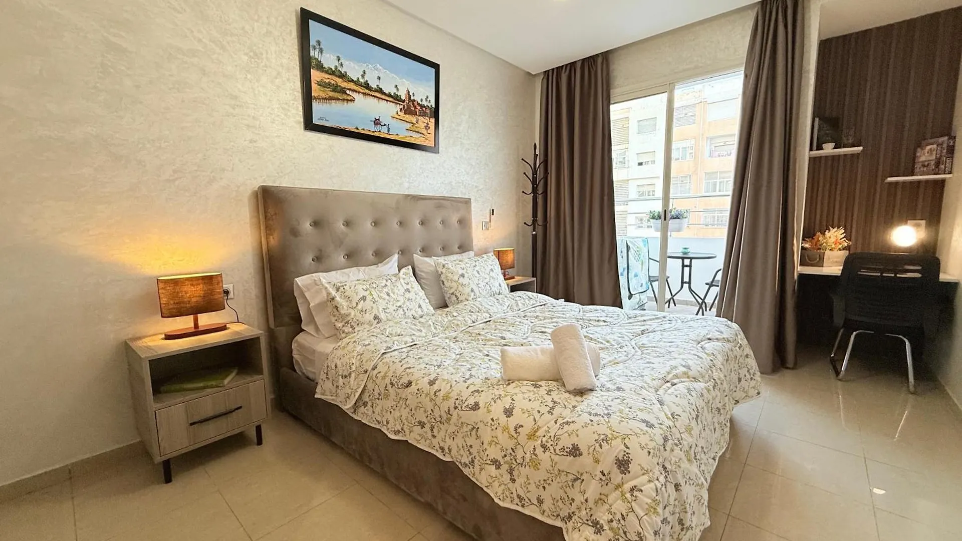 New Luxury Apartment With Style, Balcony And Pool Agadir Maroko